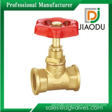 Top level top sell brass stop valve with cock